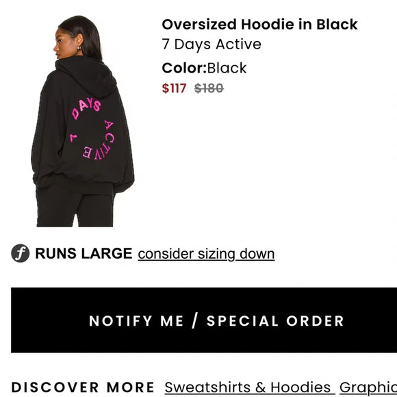 Seven Days Active Sweatshirt - Picture 2 of 8